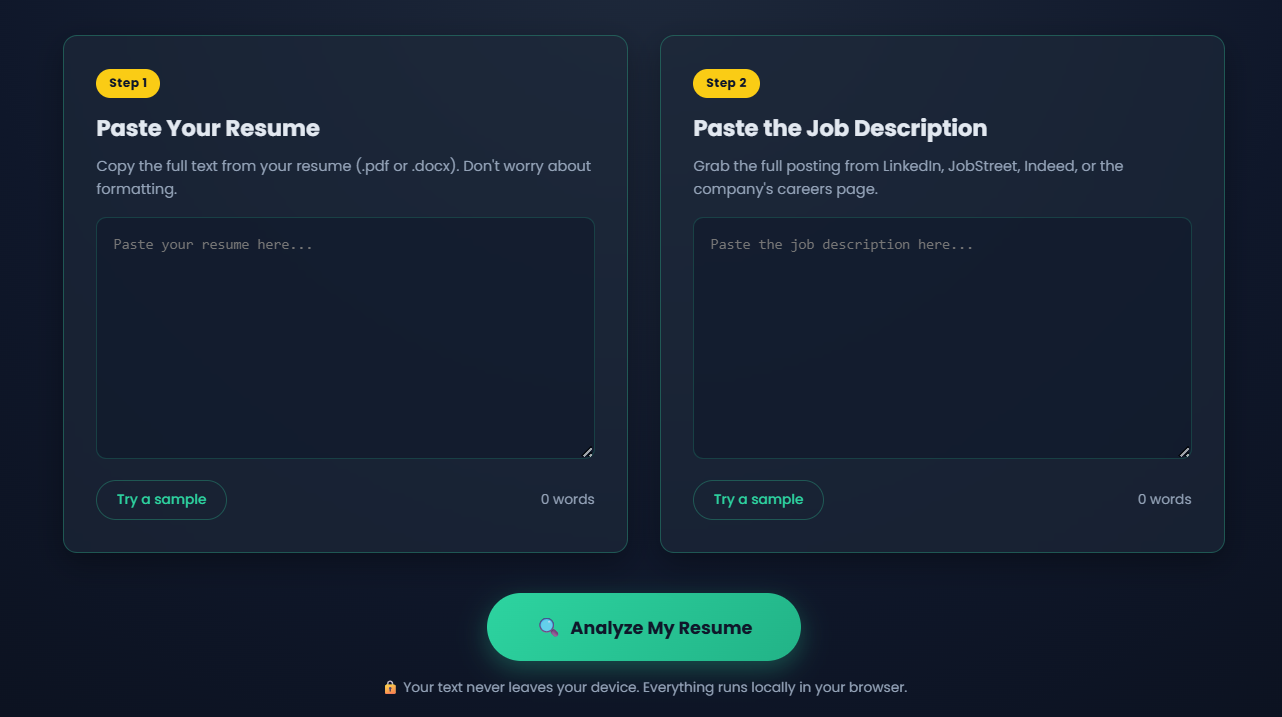 Resume AI Screenshot 2